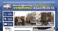 Desktop Screenshot of demenagements-vermorel.fr